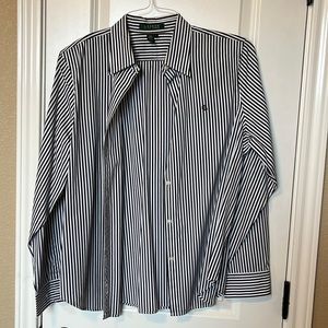 lauren by ralph lauren womens L button up